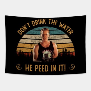 Vintage Retro Weights Retro Movie Tapestry