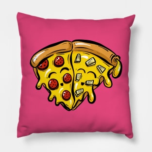 Pepperoni Loves Pineapple Pizza Slices Pillow