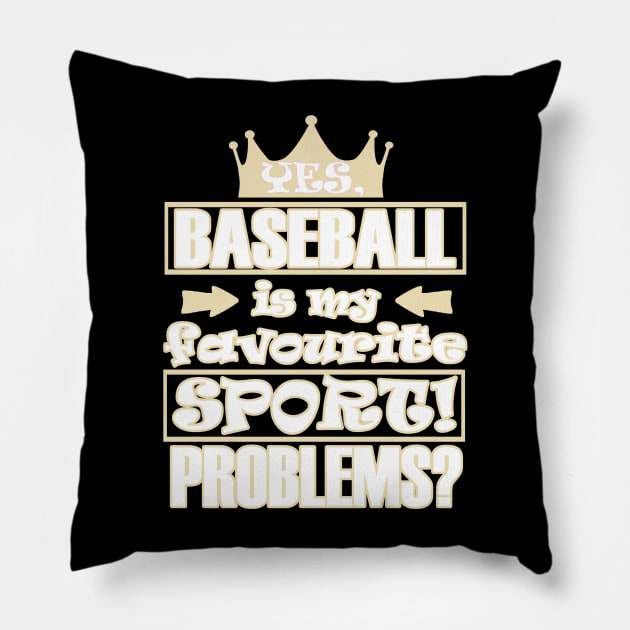 baseball pitcher baseball bat baseball player Pillow by FindYourFavouriteDesign