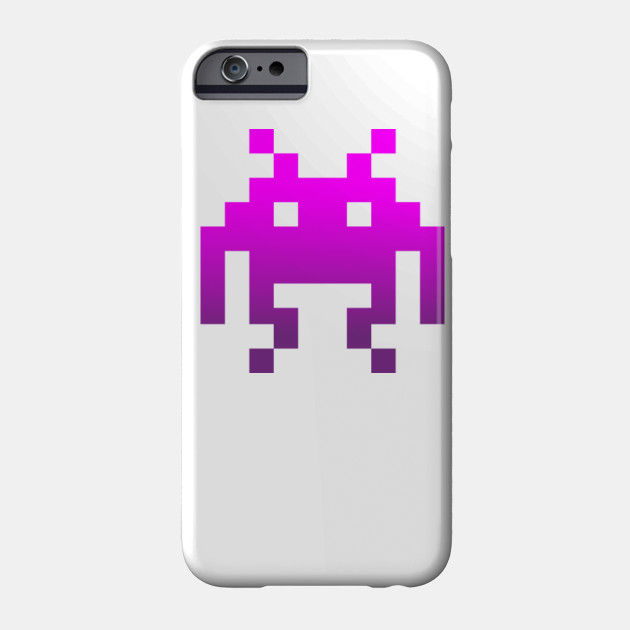 Alien Monster Emoji Purple And Pixellated Costume Gift Alien Monster Emoji Purple Costume Gift Phone Case Teepublic