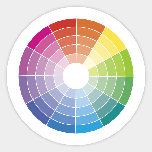 Color Wheel P R t shirt