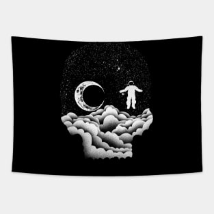 Space Skull Tapestry