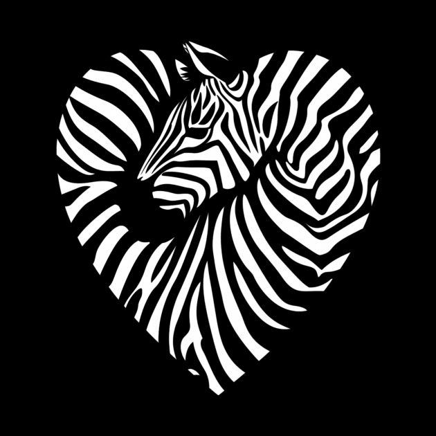 Zebra Theme Artwork by Maja Wronska