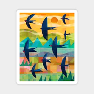 Swallows Magnet