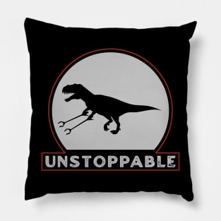 Unstoppable T Rex With Grabbers Long Arms Pillow