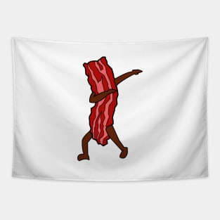 'Dabbing Bacon' Adorable Food Pork Gift Tapestry