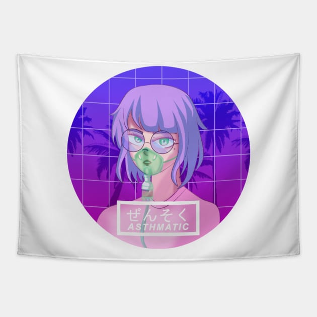 Asthmatic Aesthetic Tapestry by giovanniiiii