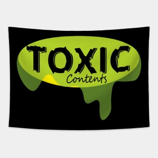 Toxic Contents Tapestry