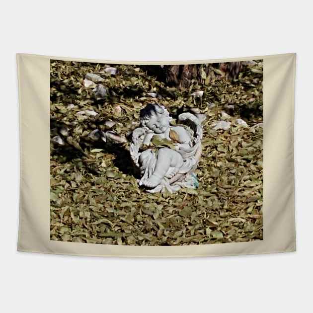 Sleeping Angel Tapestry by Ruminations