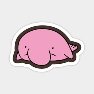 Grumpy blob Magnet