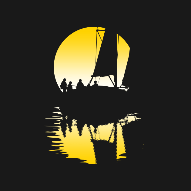 Sailing Sunset by thingsandthings