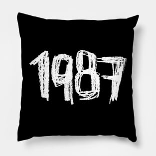 1987 Legend, born in 1987, Birth Year 1987 Pillow