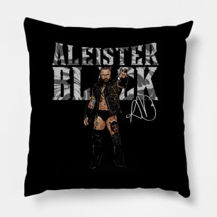 Aleister Black Pose Pillow