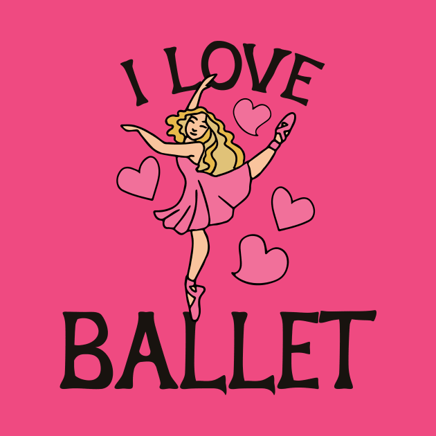 I love Ballet by bubbsnugg