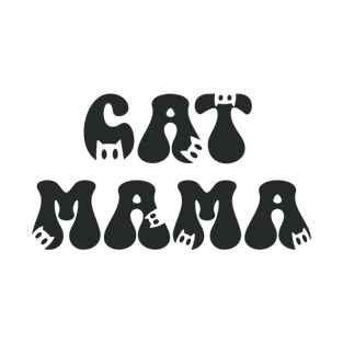 Cat Mama Large T-Shirt