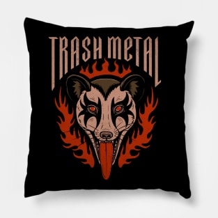 Trash Metal Possum Pillow