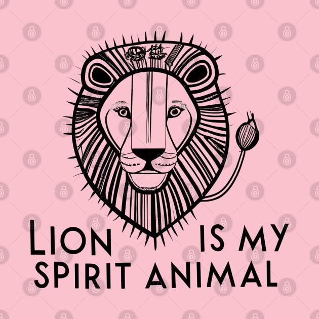 Lion is my spirit animal by NomiCrafts