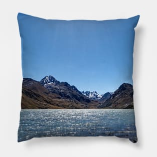 Lago Querococha Peru Pillow