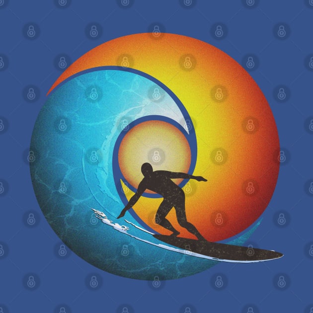 Surfing the Endless Summer Wave (v2) by Doc Multiverse Designs