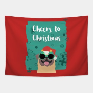 Cheers to Christmas Tapestry