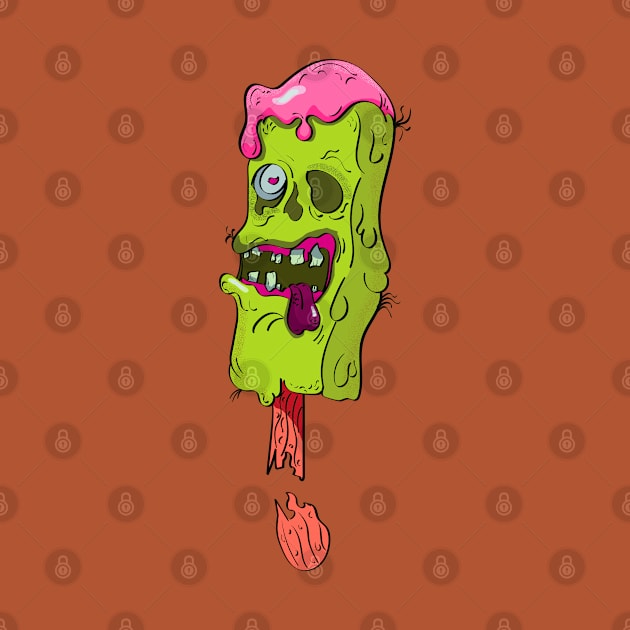 Zombie Ice-Cream by InspirationColor