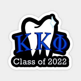 Kappa Kappa Philla (royal blue) with white text Magnet