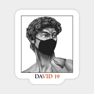 DAVID || COVID 19 Magnet