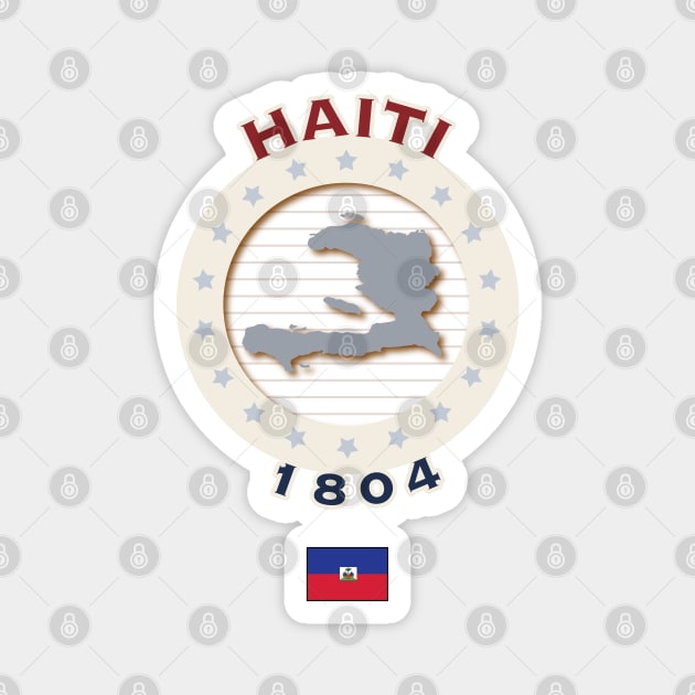 HAITI Magnet by pbdotman