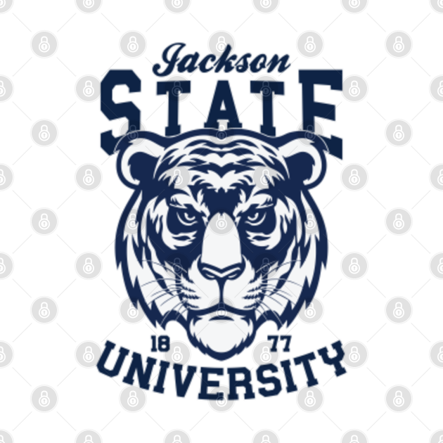 Discover Jackson State University - Tiger Remix - Jackson State University - T-Shirt