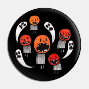 Pumpkin People Pin