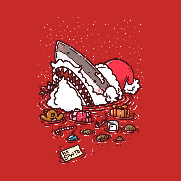 Jolly St Nick Shark by nickv47