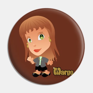 "Margo" - Little People of Technopolis Pin