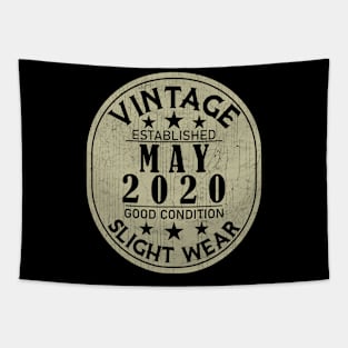 Vintage Established May 2020 - Good Condition Slight Wear Tapestry