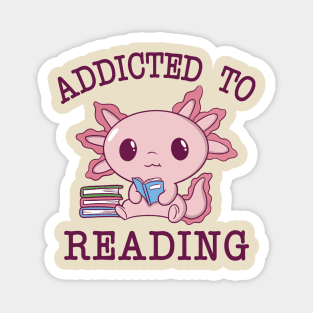 Addicted To Reading Magnet