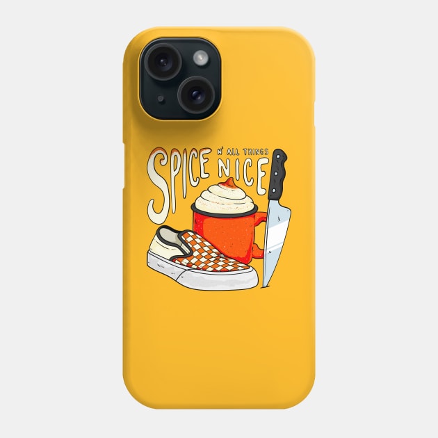 Spice N' All Things Nice Phone Case by CalebLindenDesign