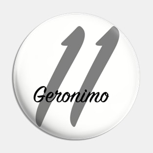 Eleventh Doctor Geronimo Pin