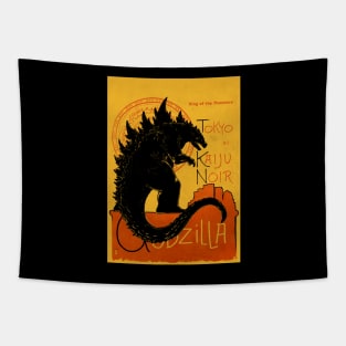 Gojira Noir Tapestry