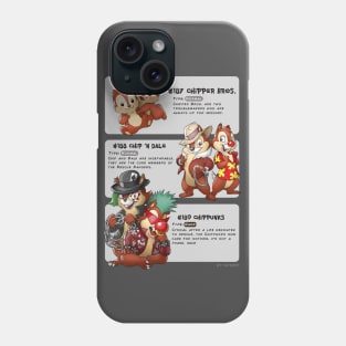 Chip n Dale Evolutions Phone Case