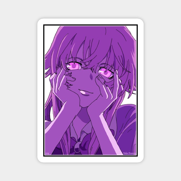 Mirai Nikki - Yuno Gasai - Mirai Nikki - Magnet