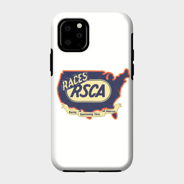 Nostalgic Rsca Racing Logo Auto Racing Phone Case Teepublic