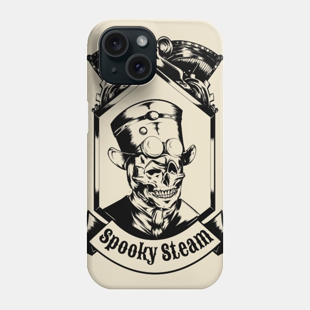 Spooky Steam Phone Case by Robarts