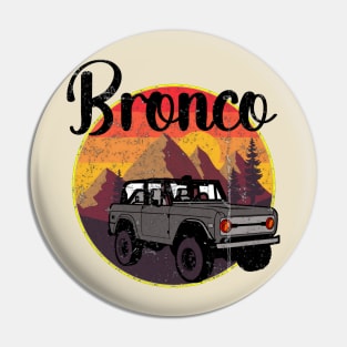 Bronco t-shirt Pin