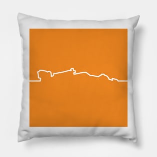 McLaren F1 Car Line Art - 2022 Model #2 Pillow