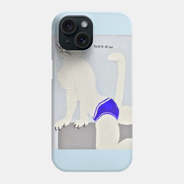 Meeow Phone Case by WorldAroundEwe