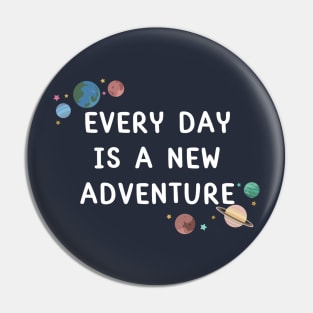 Every Day Is A New Start. Motivational and Inspirational Saying. Pin