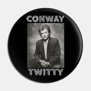 Conway Twitty Pin