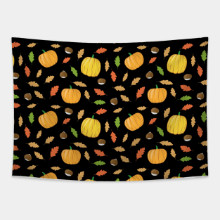 Colorful Autumnal Season - Nature Pattern Tapestry