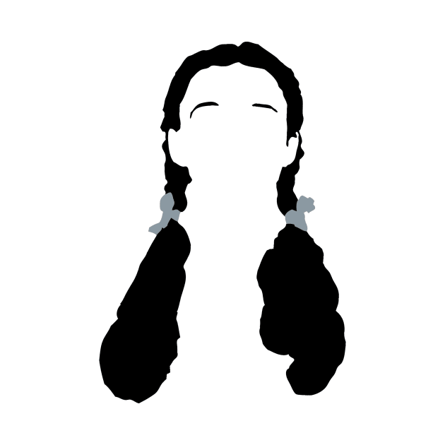Wizard of Oz Dorothy Hair SIlhouette by AnotherOne