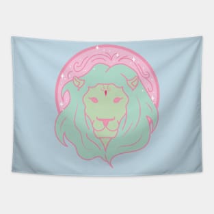 Leo Lion (Pastel) Tapestry