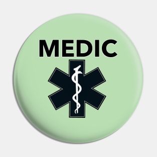 Medic Star of Life Pin